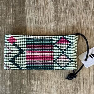 NK+ALLOY Seed Bead multi colored Stretchy bracelet
